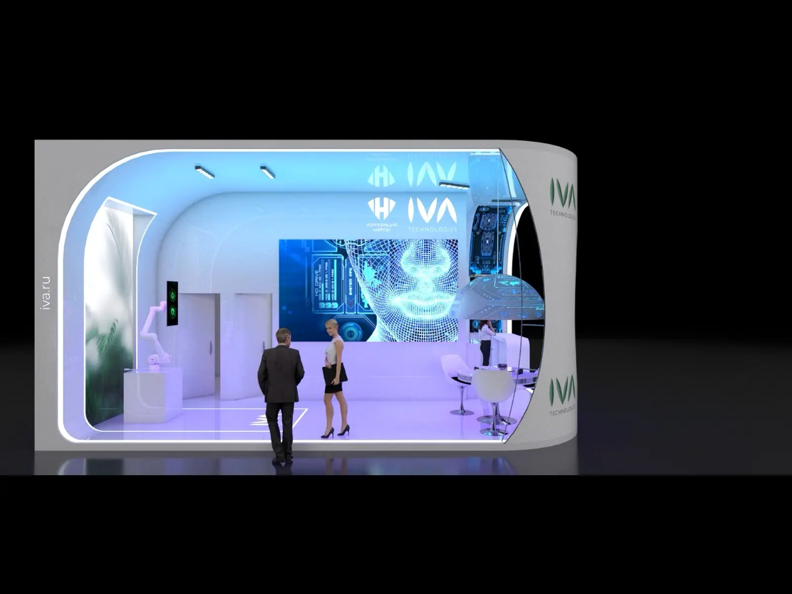 Робот IVA для IVA Technologies